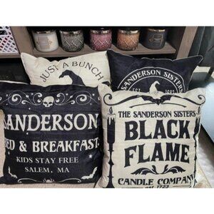 Halloween Decoration Pillow Covers 18x18 Set of 4 Halloween Decor Indoor Outdoor